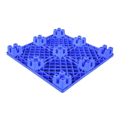 Pallet di plastica sistemabili dell'HDPE blu carico dinamico 1100 x 1100 600Kg per medico