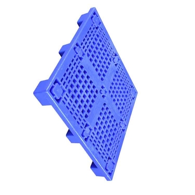 0.6T di plastica piani dei pallet 1000 x 1000 della fabbrica dell'alimento 140 carico blu dell'HDPE x