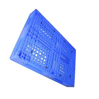 Corridori di plastica dello SGS sei dei pallet 1200 x 800 del PE blu resistenti alla corrosione