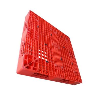 Un HDPE rosso di 1100 x 1100 pallet di plastica industriali