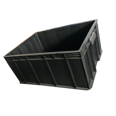 Riciclabile amichevole logistico di plastica della scatola 54x42 Eco di stoccaggio nero di ESD