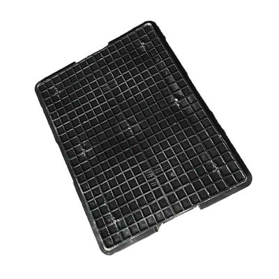 Contenitore commovente di plastica logistico di plastica 40L di scatola 540*420 del nero del PE ESD