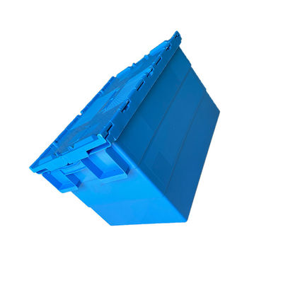 HDPE 600x400 accatastabile che imballa la plastica riciclabile blu della scatola logistica industriale