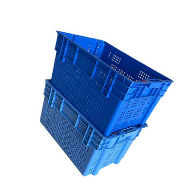Chiusura blu commovente di verdure riciclata della rottura 2Kg delle casse 600x400 del polipropilene
