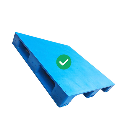 Igienico stampaggio ad iniezione il carico statico di plastica Rackable dell'HDPE 4T dei pallet