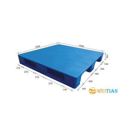 Ergonomico resistente di plastica sistemabile accatastabile del pallet 1200x1200 dell'HDPE