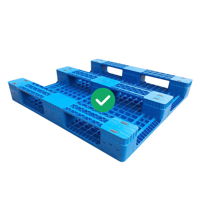 3 pallet stampaggio ad iniezione di plastica dell'HDPE del pallet 1200x1200 del magazzino del corridore