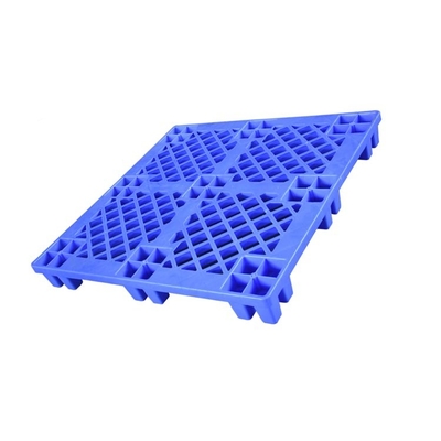 1100 x 1100 x 145 pallet sistemabile di plastica del pallet 6.6Kg dell'HDPE blu per alimento