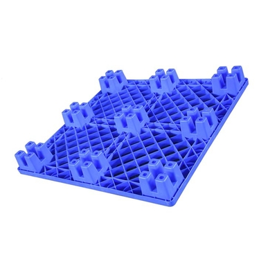 Pallet di plastica sistemabili dell'HDPE blu carico dinamico 1100 x 1100 600Kg per medico