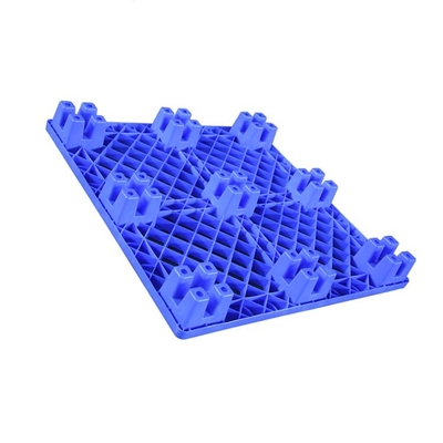 HDPE blu sistemabile dei pallet di plastica di 600Kg carichi dinamico 1100 x 1100 per medico/alimento
