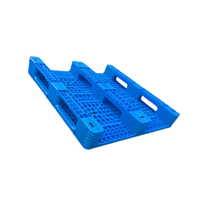 1100 x 1100 pallet di plastica di Rackable dell'HDPE blu 100% riciclabile per la fabbrica dell'apparecchio medico