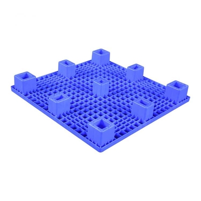 1000 x 1000 x 140 carico blu sistemabile pianamente superiore dell'HDPE 600kg dei pallet di plastica