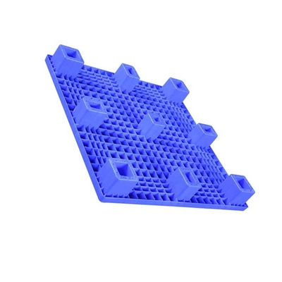 600kG di plastica piani di superficie dei pallet 1000 x 1000 di griglia 140 carico blu dell'HDPE x per la fabbrica dell'alimento