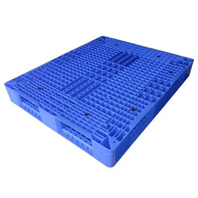 Stile affrontato dei pallet dei pallet di plastica impermeabili dell'HDPE degli acidi doppio euro