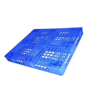 Blu di plastica 1200*1000mm dei pallet dell'HDPE di superficie resistente alla corrosione di griglia