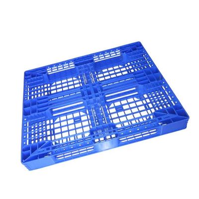 Blu di plastica 1200*1000mm dei pallet dell'HDPE di superficie resistente alla corrosione di griglia