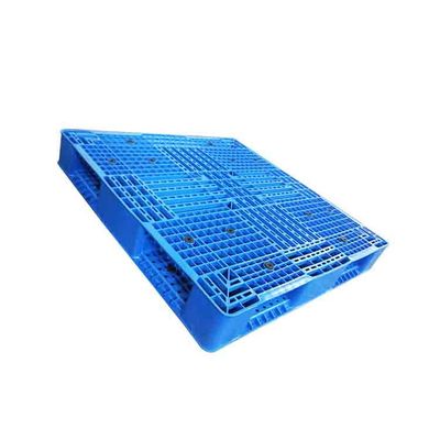 Pallet di plastica seghettati riciclati dell'HDPE della piattaforma supermercato 1100 x 1100