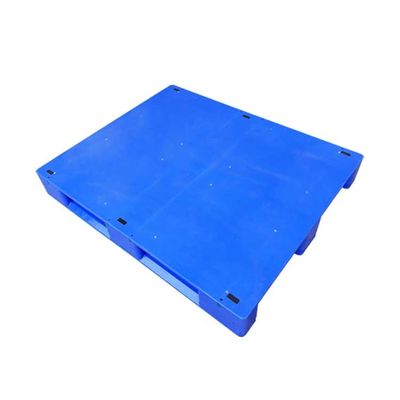Pallet di plastica dell'HDPE piano ISO9001 100% riciclabile con la struttura di rinforzo