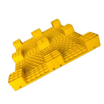 L'usda gialla ha approvato l'esportazione di plastica 120x100cm del PE di stoccaggio dei pallet