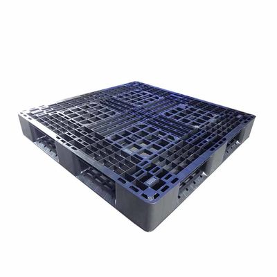 1100 x 1100 pallet di plastica neri di trasporto dello SGS dei pallet di plastica