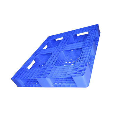 Singoli pallet di plastica industriali affrontati 40x48 dell'HDPE di economia resistenti agli urti