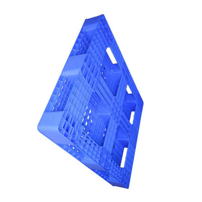 Pallet di plastica igienico 1200 x 1000 carico dinamico 700Kg dell'euro blu resistente del PE
