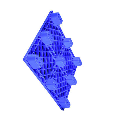 Un trasporto blu di 1200 x 800 del pallet di plastica sistemabile del PE logistica di Rackable