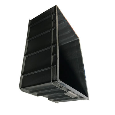 Contenitore commovente di plastica logistico di plastica 40L di scatola 540*420 del nero del PE ESD
