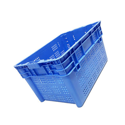 HDPE sistemabile della gabbia di plastica di volume d'affari accatastabile 600X400mm per porto