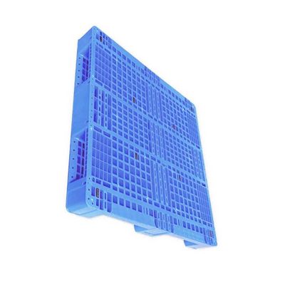 del PE blu 43.3X43.3'pallet di plastica accatastabile 5000Kg per stoccaggio di logistica
