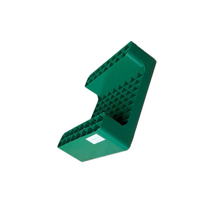 Pallet di plastica verde sistemabile del magazzino 450x350 dei pp per porto