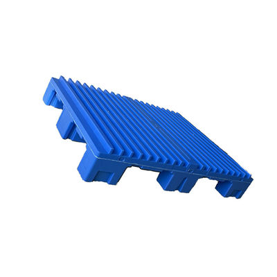 Statico accatastabile 4000Kg stampaggio ad iniezione il blu di plastica dell'HDPE dei pallet