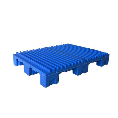 Statico accatastabile 4000Kg stampaggio ad iniezione il blu di plastica dell'HDPE dei pallet