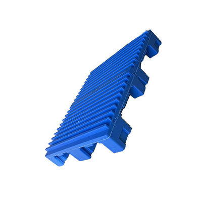 Il blu resistente del pallet del PE di ASI 106X75 ha frastagliato il logo su ordinazione 4000Kg