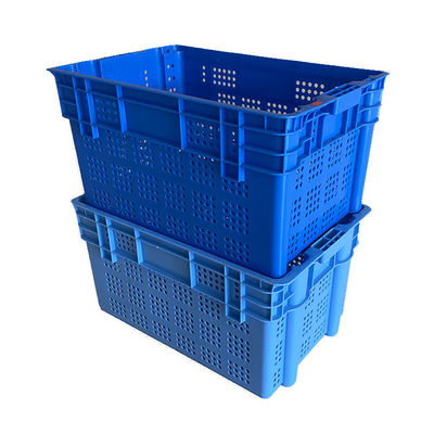Cassa d'impilamento sistemabile di plastica 61x40 dell'HDPE per il mercato del magazzino
