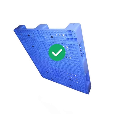 PE di plastica sistemabile dei pallet 1300X1100 del carico igienico 2T per industria alimentare