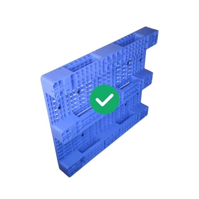 PE di plastica sistemabile dei pallet 1300X1100 del carico igienico 2T per industria alimentare