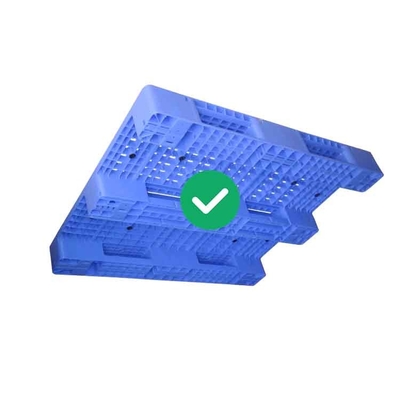 Carico di elettricità statica resistente di plastica del pallet 1300x1100 5000Kg dell'HDPE