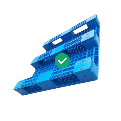 carico igienico riciclabile di spedizione di plastica 1.2T dei pallet dell'HDPE 1200x1200