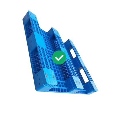 carico di plastica di tormento 1.5T delle casse di 1.2X1.2m dell'HDPE di plastica commovente riutilizzabile del pallet