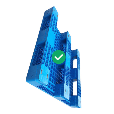 carico di plastica di tormento 1.5T delle casse di 1.2X1.2m dell'HDPE di plastica commovente riutilizzabile del pallet