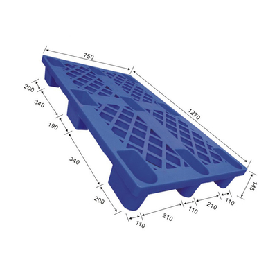 l'HDPE di plastica accatastabile del pallet 1270x750 ha riciclato l'elettricità statica 1500Kg