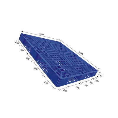 Dinamica di plastica sistemabile dei pallet 1320x1150 1200Kg del magazzino dell'HDPE