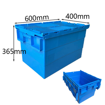 Cassa commovente di plastica 50Kg 60L di igiene logistica di plastica del contenitore di HDPE del magazzino