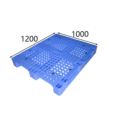 La griglia Ingle blu ha parteggiato HDPE sistemabile resistente del pallet resistente agli urti