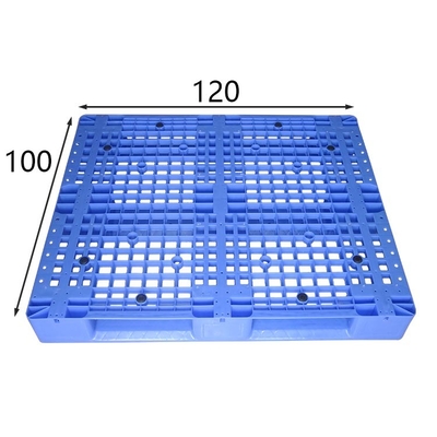 l'HDPE di plastica ISO9001 dei pallet di stoccaggio di 1200X1000X150mm ha approvato