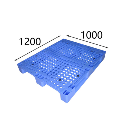 Pallet di plastica dell'HDPE del carico statico 6000Kg con il contenitore del magazzino