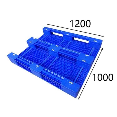 PE 1200 blu x 1000 di economia del pallet del fronte del doppio del polipropilene per il carrello elevatore