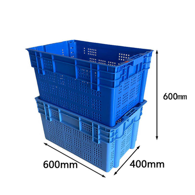 Gabbie di plastica pieghevoli sistemabili 600 casse commoventi accatastabili 315mm del X.400 X